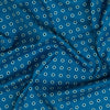 CHATTIER Oxford Blue Pöttyös Mintázatú Kézzel Varrt Égszínkék Díszzsebkendő